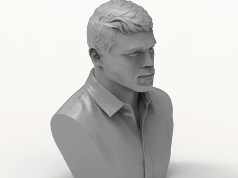 Canelo Alvarez 3D Printable Bust 3D Print Model