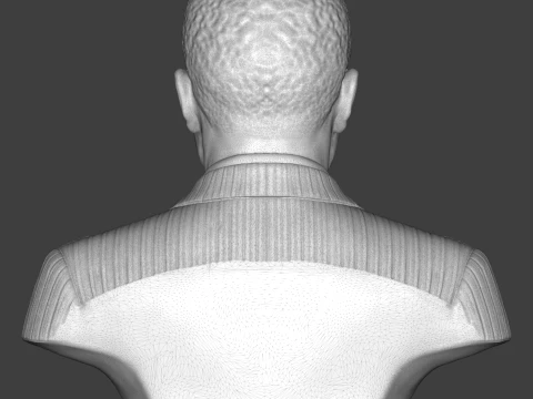 Charlie Parker Jazz Legend Bust 3D Print Model 3D Print Model