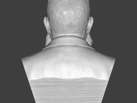 Claude Monet 3D Printable Bust 3D Print Model