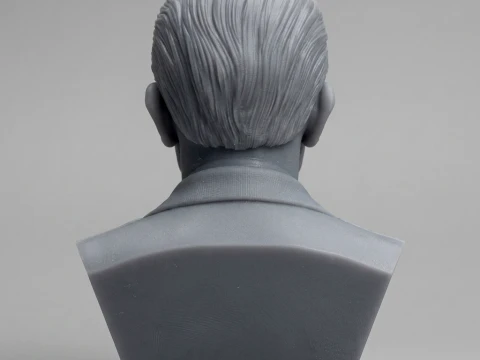 Salvador DalI 3D Printable Bust 3D Print Model