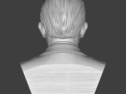 Salvador DalI 3D Printable Bust 3D Print Model