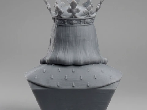 King Edward III 3D Printable Bust 3D Print Model