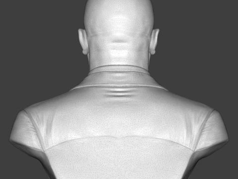 Evander Holyfield 3D Printable Bust 3D Print Model