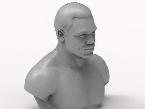 Joe Frazier 3D Printable Bust 3D Print Model