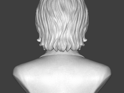 John Lennon 3D Printable Bust 3D Print Model