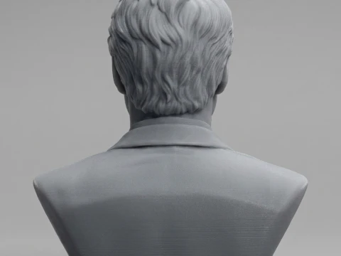 Justin Trudeau Realistic 3D Printable Bust 3D Print Model