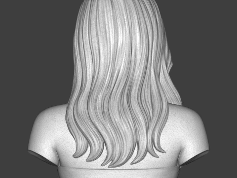 Lady Gaga 3D Printable Bust 3D Print Model