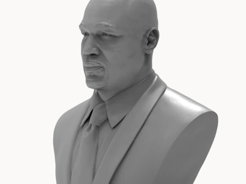 Lennox Lewis 3D Printable Bust Free 3D Print Model
