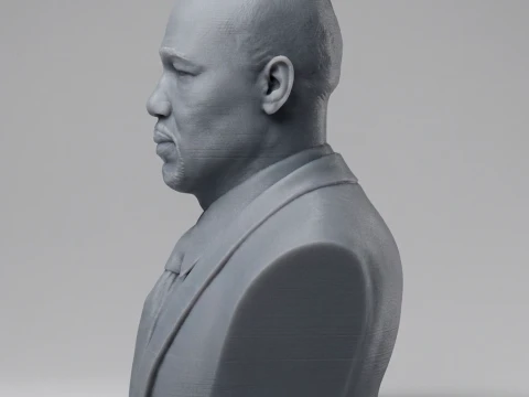 Lennox Lewis 3D Printable Bust Free 3D Print Model