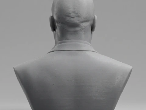 Lennox Lewis 3D Printable Bust Free 3D Print Model