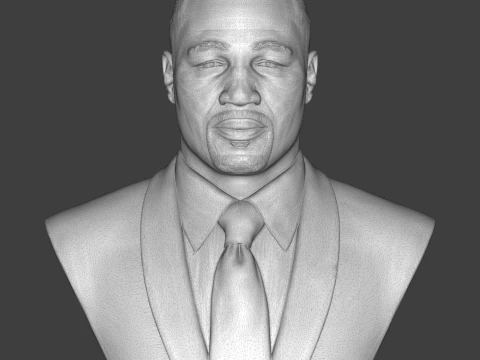 Lennox Lewis 3D Printable Bust Free 3D Print Model
