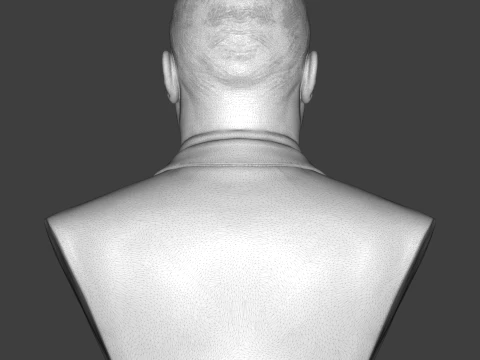 Lennox Lewis 3D Printable Bust Free 3D Print Model