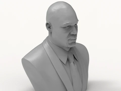 Lennox Lewis 3D Printable Bust Free 3D Print Model