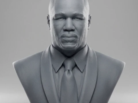 Lennox Lewis 3D Printable Bust Free 3D Print Model