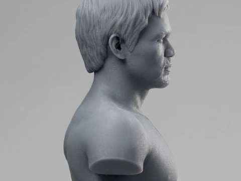 Manny Pacquiao 3D Printable Bust 3D Print Model