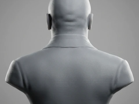 Mike Tyson 3D Printable Bust 3D print model 3D Print Model
