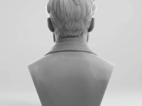 Auguste Renoir 3D Printable Bust 3D Print Model