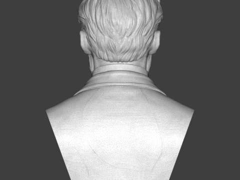 Auguste Renoir 3D Printable Bust 3D Print Model