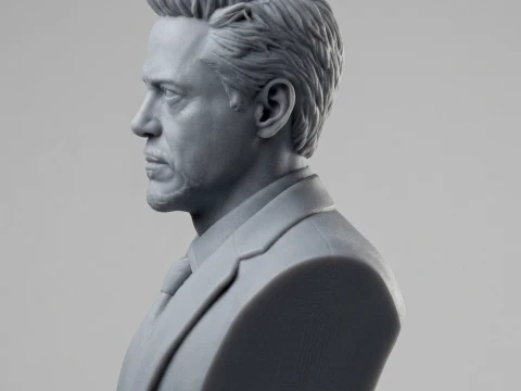 Robert Downey Jr 3D Printable Bust 3D Print Model