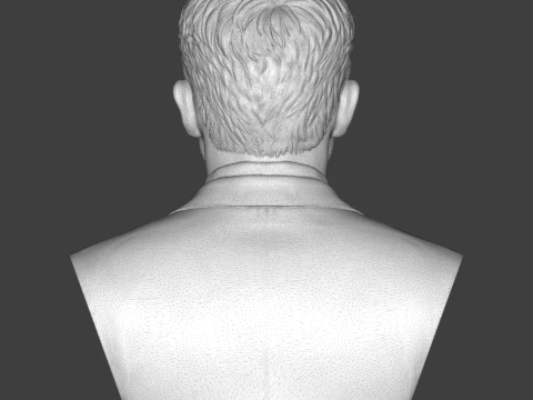 Ryan Reynolds 3D Printable Bust 3D Print Model