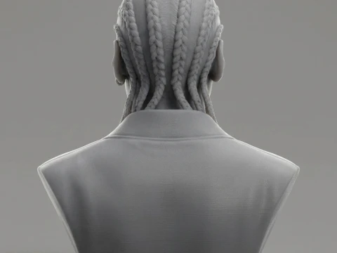 Snoop Dogg 3D Printable Bust 3D Print Model