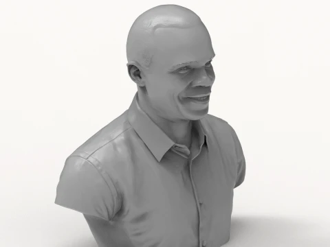 Sugar Ray Leonard 3D Printable Bust 3D Print Model