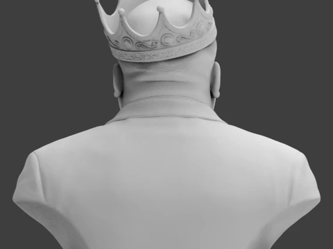 The Notorious BIG 3D Printable Bust 3D Print Model