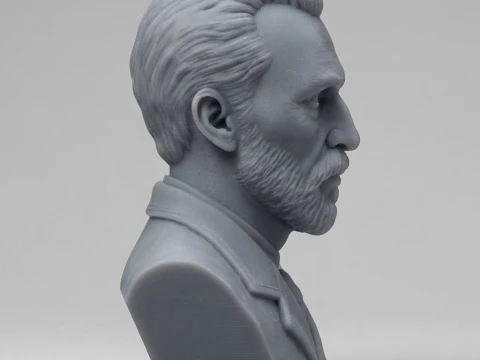 Vincent Van Gogh 3D Printable Bust 3D Print Model