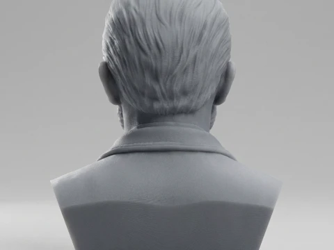 Vincent Van Gogh 3D Printable Bust 3D Print Model