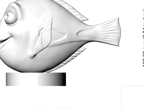Nemo 3D Printable Figurine 3D Print Model