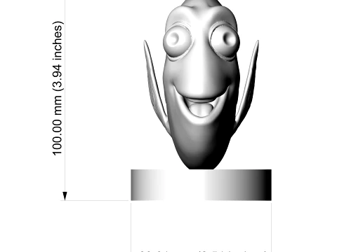 Nemo 3D Printable Figurine 3D Print Model