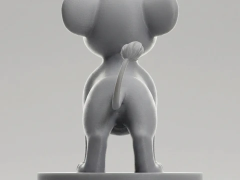 Simba Printable Figurine 3D print model 3D Print Model