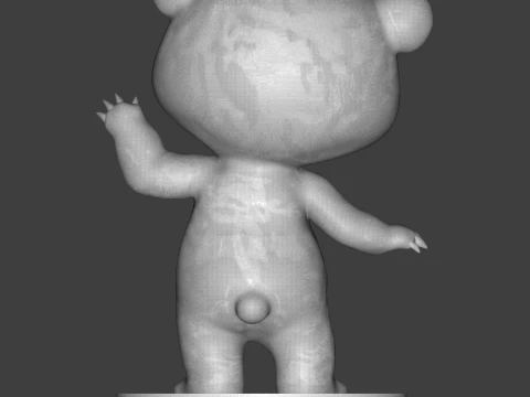 Bear 3D Printable Figurine 3D Print Model