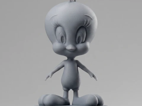 Tweety 3D Printable Figurine 3D Print Model