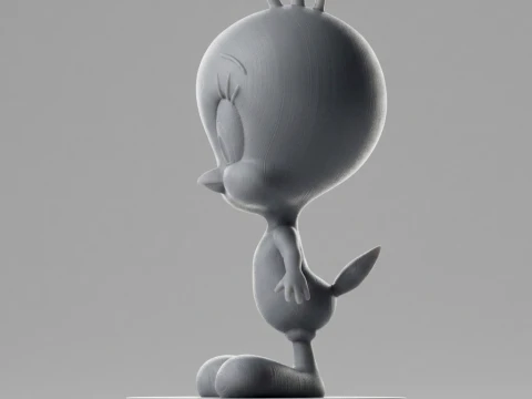 Tweety 3D Printable Figurine 3D Print Model