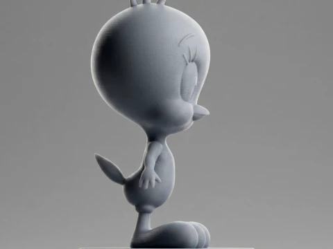 Tweety 3D Printable Figurine 3D Print Model