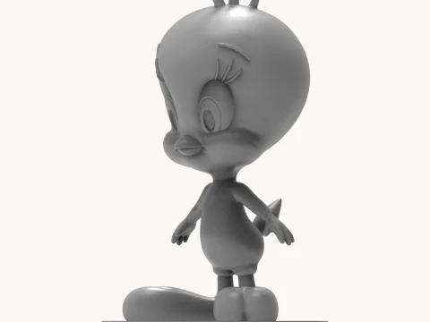 Tweety 3D Printable Figurine 3D Print Model