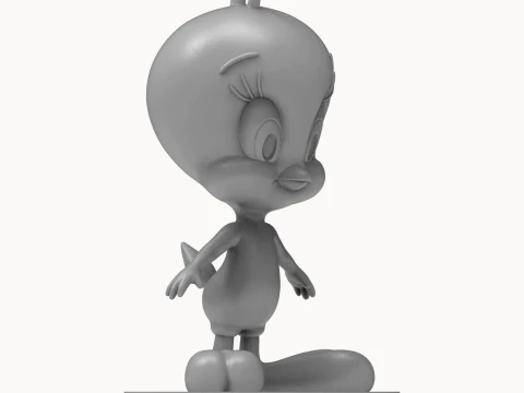 Tweety 3D Printable Figurine 3D Print Model
