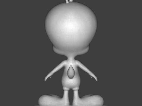 Tweety 3D Printable Figurine 3D Print Model