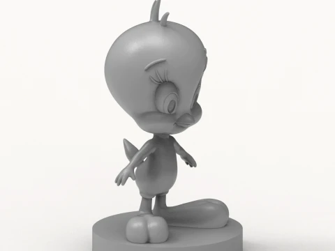 Tweety 3D Printable Figurine 3D Print Model