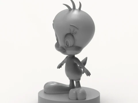 Tweety 3D Printable Figurine 3D Print Model