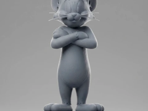 Tom 3D Printable Figure 3D Print Model