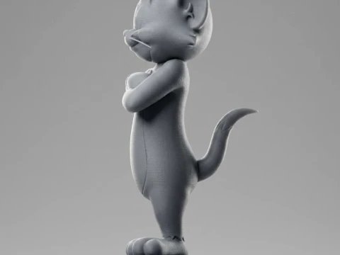 Tom 3D Printable Figure 3D Print Model