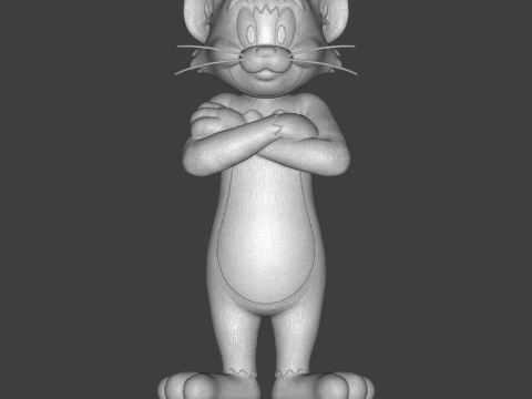 Tom 3D Printable Figure 3D Print Model