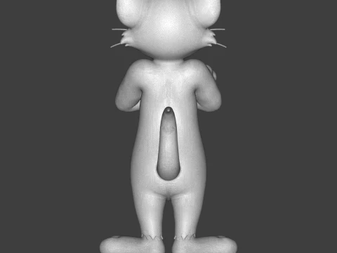 Tom 3D Printable Figure 3D Print Model