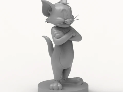 Tom 3D Printable Figure 3D Print Model