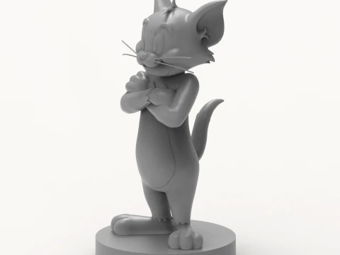Tom 3D Printable Figure 3D Print Model