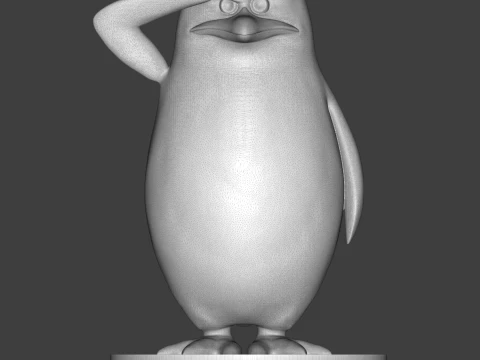 Penguin 3D Printable Figure 3D Print Model