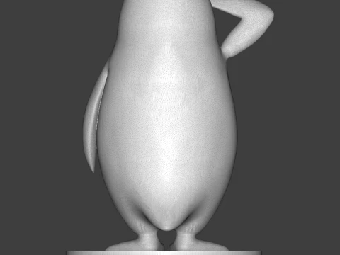 Penguin 3D Printable Figure 3D Print Model