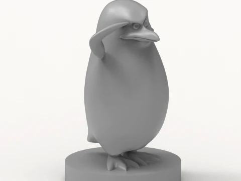 Penguin 3D Printable Figure 3D Print Model